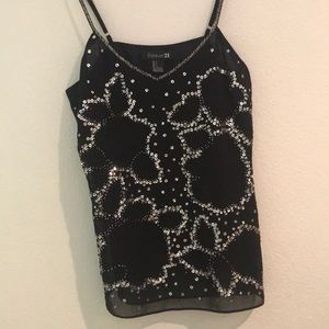 Party top shirt glitter